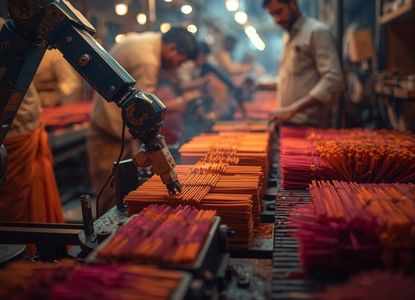 The Rise of Automated Technology in Indian Incense Manufacturing