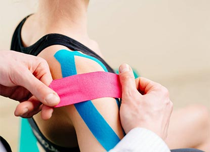 Kinesiology Taping Treatment in Lucknow