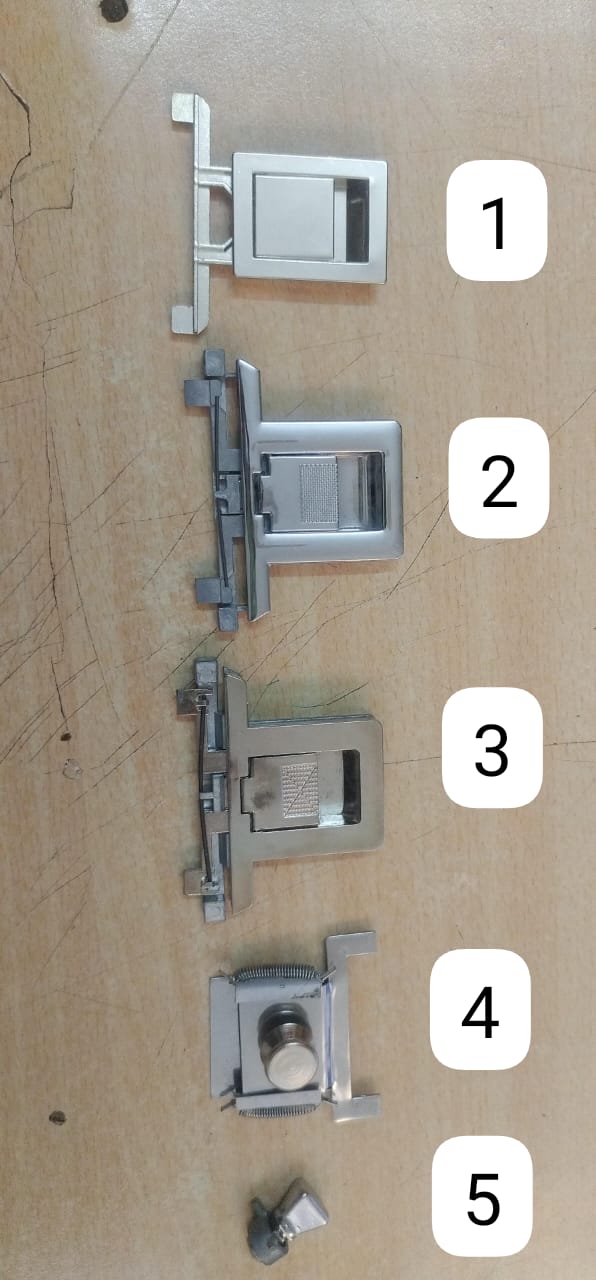 Chimney Lock Baffle Filter Lock For Kitchen Chimney