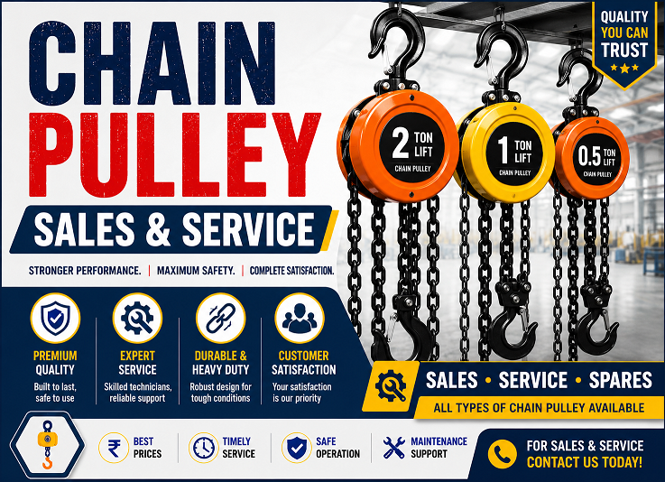 Best Chain Pulley Sales and Service