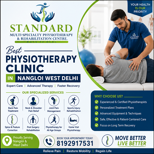 Pre & Post Operative Physiotherapy Treatment in Nangloi West Delhi