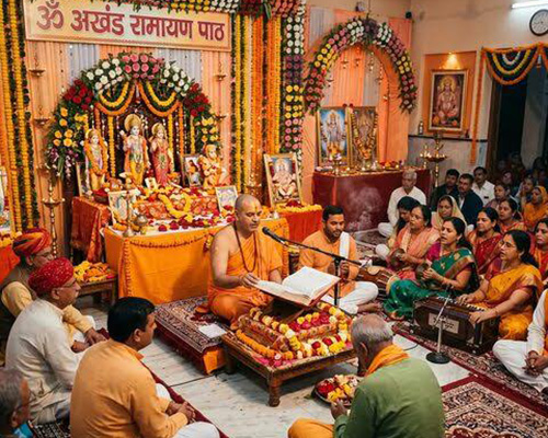Ramayan Path in Rohini North West Delhi