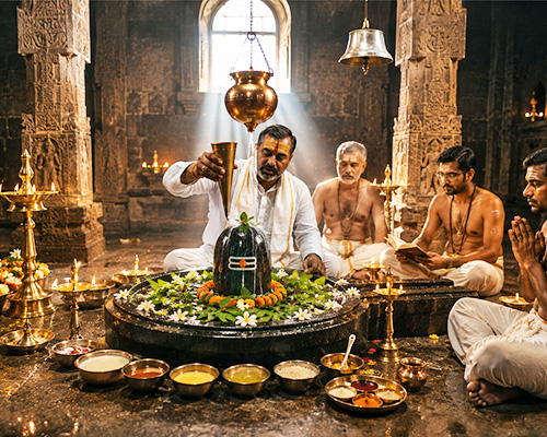 Rudrabhishek Puja in Rohini North West Delhi